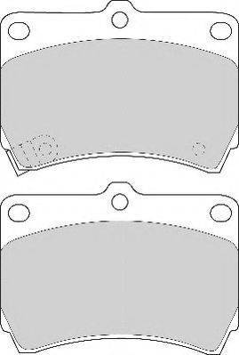 Necto FD6533N - Комплект спирачно феродо, дискови спирачки vvparts.bg