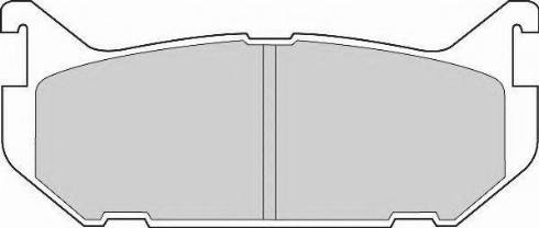 Necto FD6649N - Комплект спирачно феродо, дискови спирачки vvparts.bg