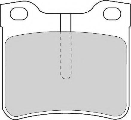 Necto FD6677N - Комплект спирачно феродо, дискови спирачки vvparts.bg