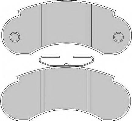 Necto FD685N - Комплект спирачно феродо, дискови спирачки vvparts.bg