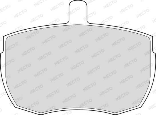 Necto FD6885V - Комплект спирачно феродо, дискови спирачки vvparts.bg