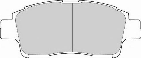 Necto FD6870N - Комплект спирачно феродо, дискови спирачки vvparts.bg