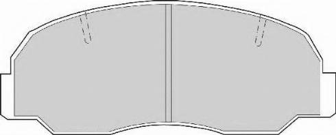 Necto FD6353 - Комплект спирачно феродо, дискови спирачки vvparts.bg