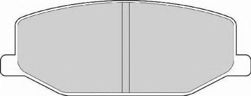 Necto FD6338N - Комплект спирачно феродо, дискови спирачки vvparts.bg