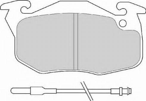 Necto FD6370N - Комплект спирачно феродо, дискови спирачки vvparts.bg