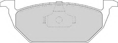 Necto FD6754N - Комплект спирачно феродо, дискови спирачки vvparts.bg