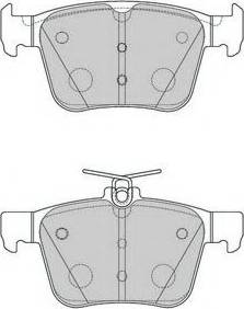 Necto FD7634A - Комплект спирачно феродо, дискови спирачки vvparts.bg