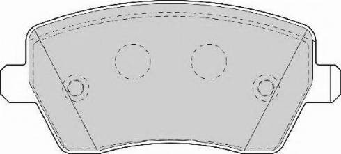 Necto FD7063N - Комплект спирачно феродо, дискови спирачки vvparts.bg