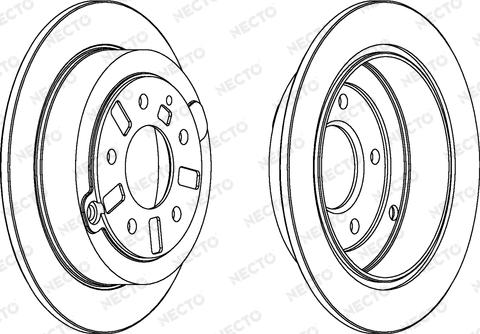 HELLA 8DD 355 106-211 - Спирачен диск vvparts.bg