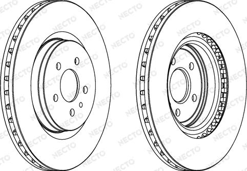 Necto WN921 - Спирачен диск vvparts.bg