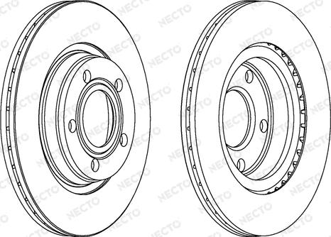 Necto WN923 - Спирачен диск vvparts.bg