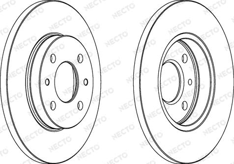 Valeo 185071 - Спирачен диск vvparts.bg