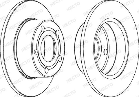 BENDIX 520594 - Спирачен диск vvparts.bg