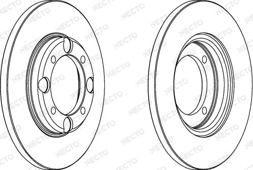 Necto WN577 - Спирачен диск vvparts.bg