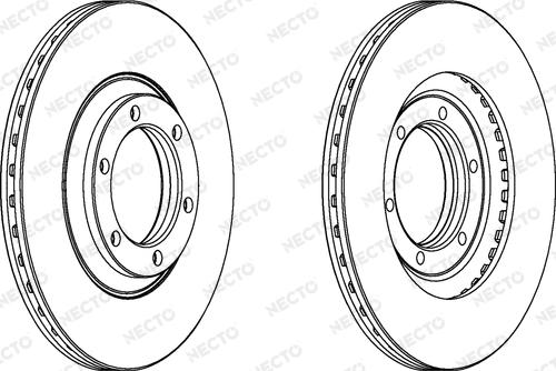 Necto WN693 - Спирачен диск vvparts.bg