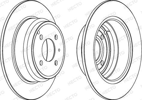 Necto WN600 - Спирачен диск vvparts.bg
