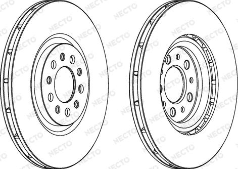 Necto WN1403 - Спирачен диск vvparts.bg
