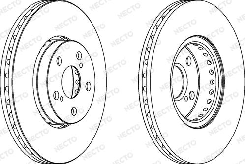 Necto WN1503 - Спирачен диск vvparts.bg