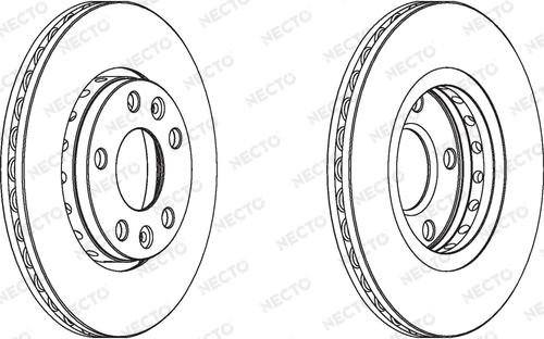 Necto WN1526 - Спирачен диск vvparts.bg