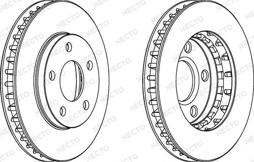 Necto WN1080 - Спирачен диск vvparts.bg