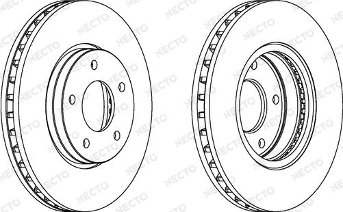 Necto WN1100 - Спирачен диск vvparts.bg