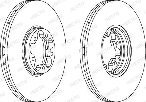 Necto WN1139 - Спирачен диск vvparts.bg