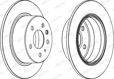 Necto WN113 - Спирачен диск vvparts.bg