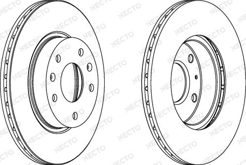 Necto WN1170 - Спирачен диск vvparts.bg