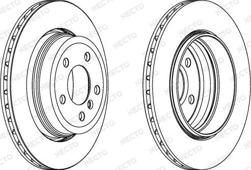 Necto WN1307 - Спирачен диск vvparts.bg