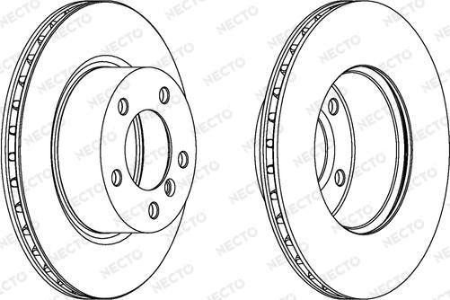 Necto WN1251 - Спирачен диск vvparts.bg