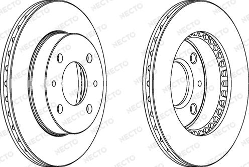 Necto WN866 - Спирачен диск vvparts.bg