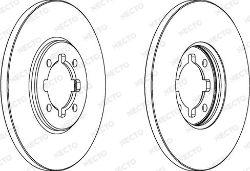 Woking D6048.00 - Спирачен диск vvparts.bg