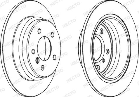 Necto WN835 - Спирачен диск vvparts.bg