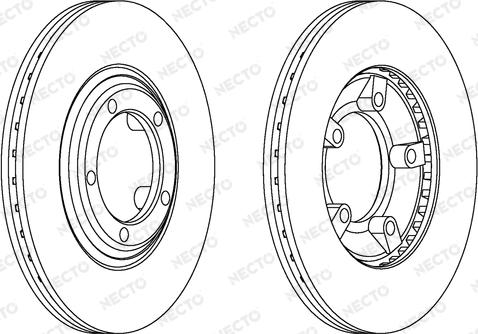 Necto WN826 - Спирачен диск vvparts.bg