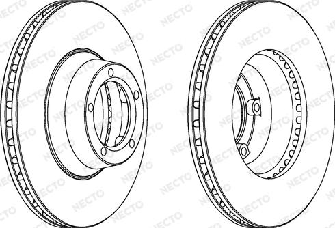 Necto WN359 - Спирачен диск vvparts.bg
