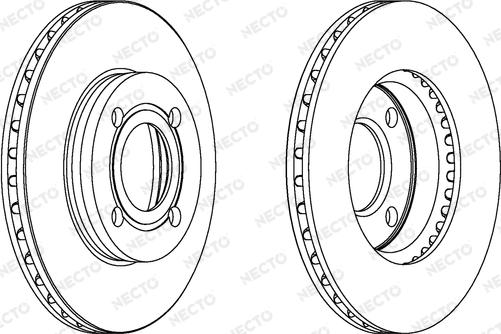 Necto WN357 - Спирачен диск vvparts.bg
