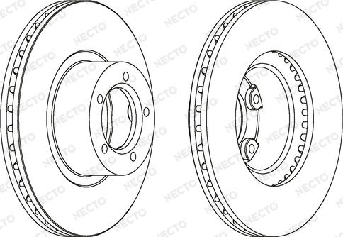 CAR 1815171075V - Спирачен диск vvparts.bg