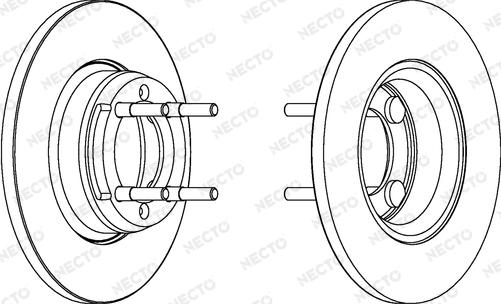 HELLA 8DD 355 100-241 - Спирачен диск vvparts.bg