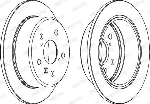 Necto WN799 - Спирачен диск vvparts.bg