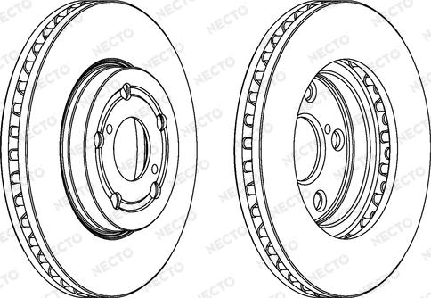 Necto WN755 - Спирачен диск vvparts.bg