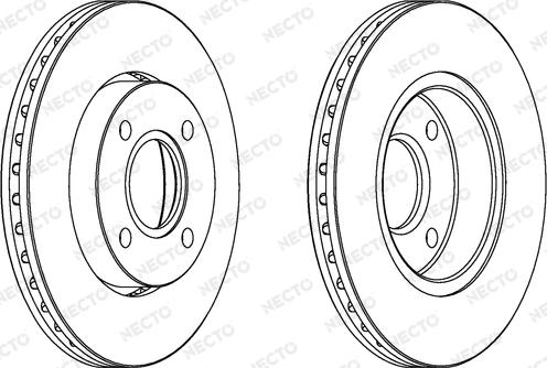 Necto WN751 - Спирачен диск vvparts.bg