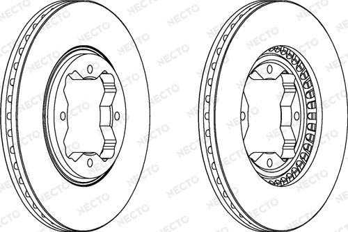 Necto WN785 - Спирачен диск vvparts.bg