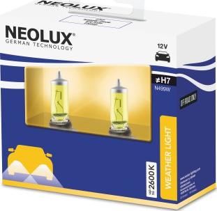 NEOLUX® N499W-2SCB - Крушка с нагреваема жичка, фар за дълги светлини vvparts.bg