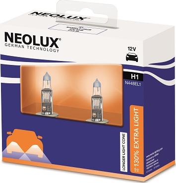 NEOLUX® N448EL1-2SCB - Крушка с нагреваема жичка, фар за дълги светлини vvparts.bg