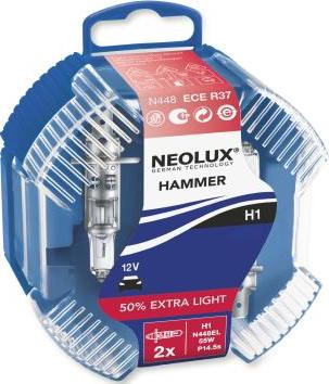 NEOLUX® N448EL-HCB - Крушка с нагреваема жичка, фар за дълги светлини vvparts.bg