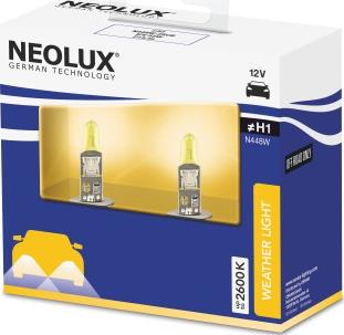 NEOLUX® N448W2SCB - Крушка с нагреваема жичка, фар за дълги светлини vvparts.bg