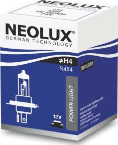 NEOLUX® N484 - Крушка с нагреваема жичка, фар за дълги светлини vvparts.bg