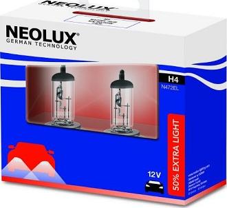NEOLUX® N472EL-SCB - Крушка с нагреваема жичка, фар за дълги светлини vvparts.bg