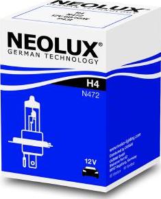 NEOLUX® N472 - Крушка с нагреваема жичка, фар за дълги светлини vvparts.bg