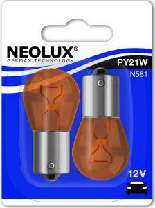NEOLUX® N581-02B - Крушка с нагреваема жичка, мигачи vvparts.bg